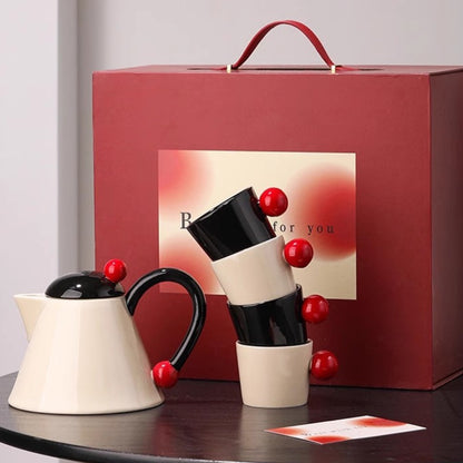 Fashionable creative teapot and teacup